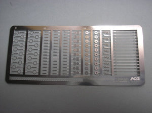 KA Models KA-24004 Hood Pin Etched part (pins) 1/24 – image 2