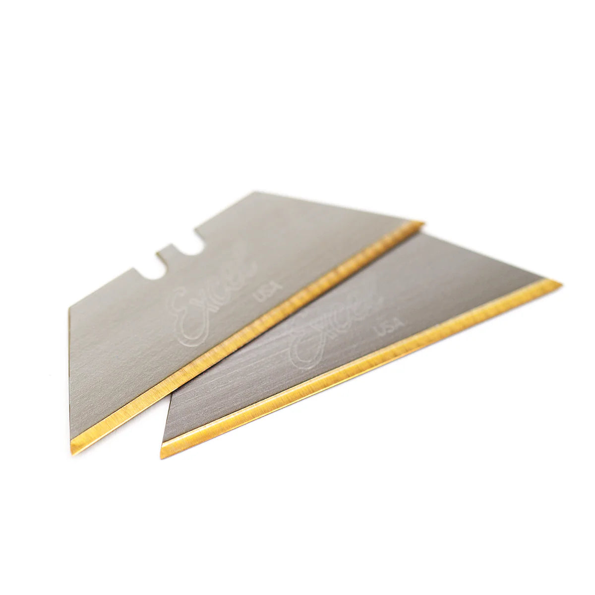 Excel Hobby Tools 20492 No.92 Two Notch Titanium Nitride Coated Utility Blade (5 pcs)