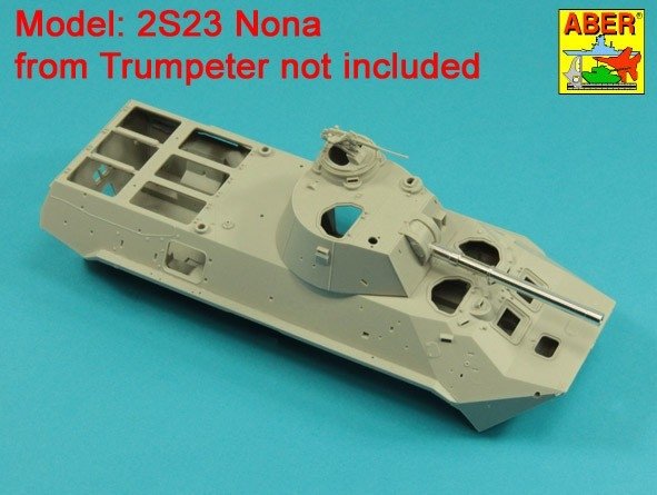 Aber 35L-308 120mm 2A60 barrel for Russian 2S23 Nona mortar 1/35 – image 8