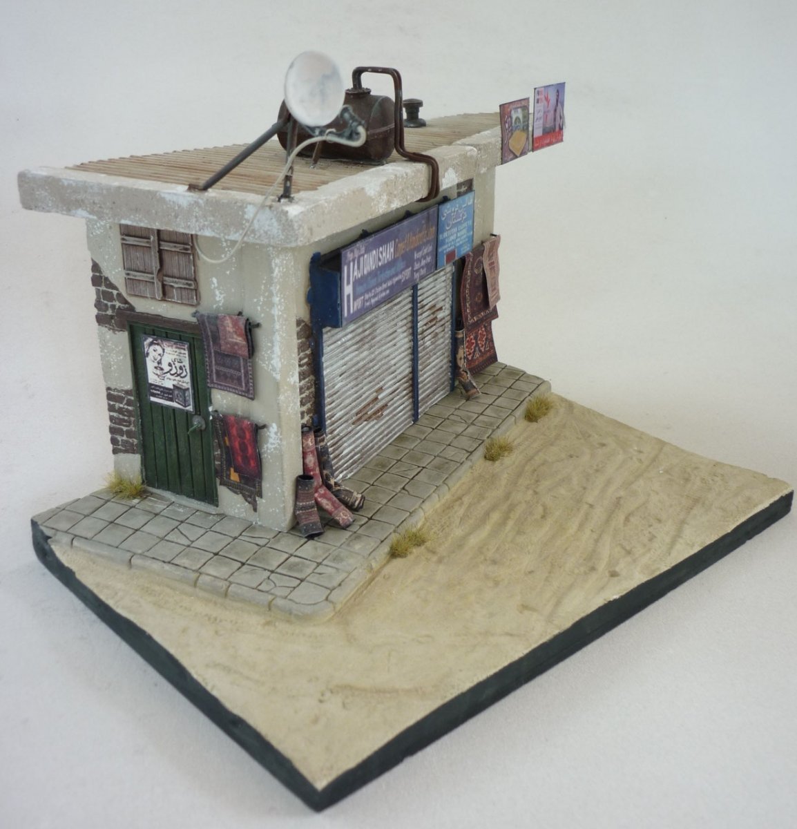 RT-Diorama 35268 Diorama-Base: &amp;quot;The carpet shop&amp;quot; 1/35 – zdjęcie 9