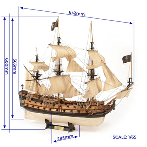 OcCre 12015 Pirate Ship Royal Fortune 1/65 – zdjęcie 3