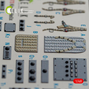KELIK K48073 Ka-27 Helix interior 3D decals for HobbyBoss kit 1/48 – zdjęcie 9