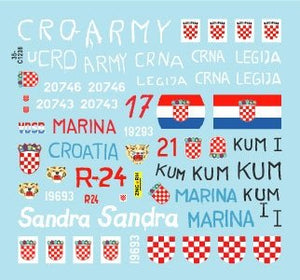 Star Decals 35-C1236 T-55A. First war years 1991-92 1/35 – image 3