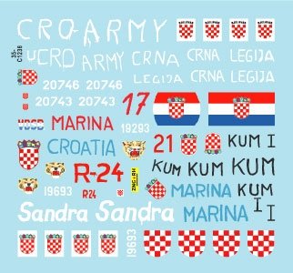 Star Decals 35-C1236 T-55A. First war years 1991-92 1/35 – image 3