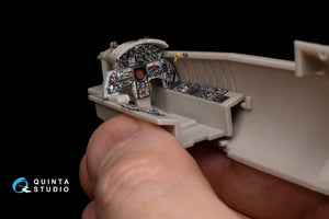 Quinta Studio QD48151 F-104S-ASA 3D-Printed &amp;amp; coloured Interior on decal paper (Hasegawa) 1/48 – zdjęcie 4