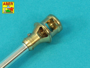Aber 16l-32 Late muzzle brake for barrels in / późny hamulec do luf używanych w: PzKpfw. IV, Ausf. H: StuG. III, Ausf. G-Late, PaK 40 Middle 1/16