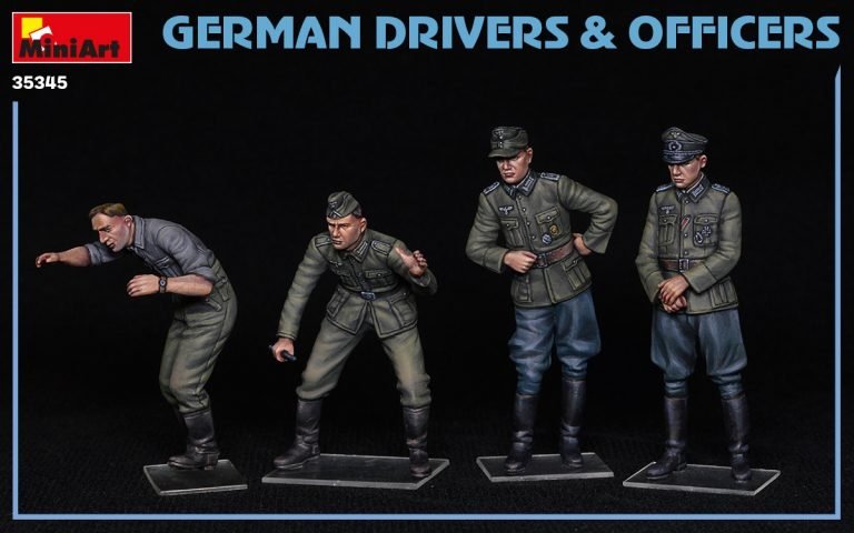 MiniArt 35345 German Drivers &amp;amp; Officers 1/35 – zdjęcie 2