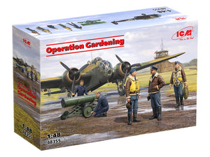 ICM 48355 Operation Gardening - HP.52 Hampden and 5 Figures 1/48 – image 2
