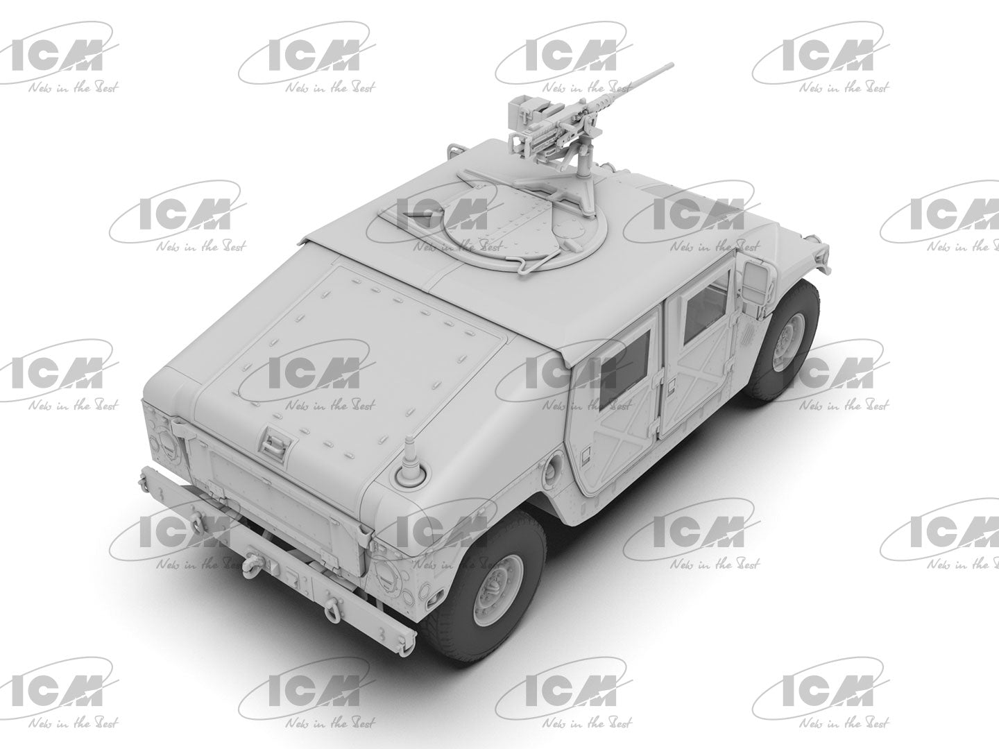 ICM 35437 M1025A2 Hummer Armament Carrier 1/35 – zdjęcie 7
