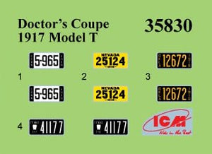 ICM 35829 Doctor on Call - Ford Model T and 4 Figures 1/35 – zdjęcie 11