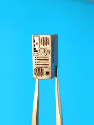 Point of no Return 3524057 PC z monitorem, klawiaturą, myszką i kalkomaniami / PC with monitor, keyboard, mouse and decals 1/35 – immagine 6