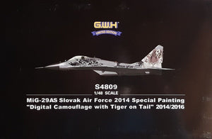 Maquette Great Wall Hobby S4809 MiG-29AS Force aérienne slovaque « Peinture spéciale 2014 » au 1/48