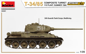 MiniArt 35301 T-34/85 COMPOSITE TURRET. 112 PLANT. SUMMER 1944 INTERIOR KIT 1/35 – Bild 6