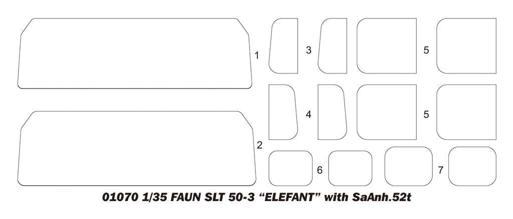 Trumpeter 01070 Faun SLT 50-3 Elefant with SaAnh.52t 1/35 – immagine 30