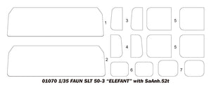 Trumpeter 01070 Faun SLT 50-3 Elefant with SaAnh.52t 1/35 – immagine 30