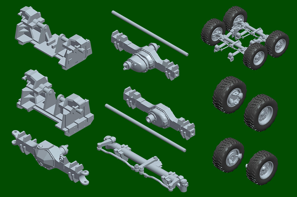 Trumpeter 01070 Faun SLT 50-3 Elefant with SaAnh.52t 1/35 – immagine 33