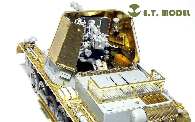 ET Model E35-013 WWII German Panzerjager I 4.7cm Pak(t) (For DRAGON 6230) (1/35) – image 4