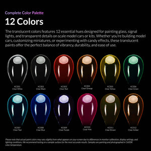 Kaleido 46784 12 Clear Colors Set 20 ml (14 pcs) – zdjęcie 3