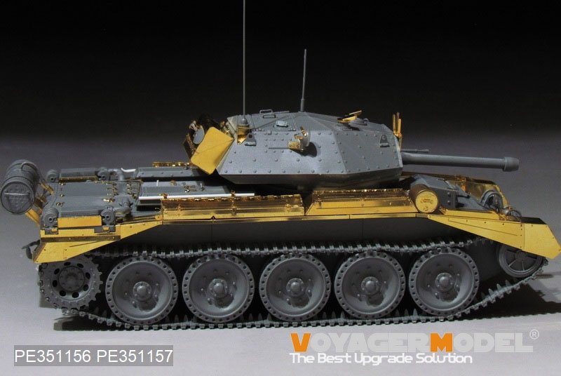 Voyager Model PE351157 WWII UK Crusader Mk.III tank Fenders (For Boder BT-012) 1/35 – zdjęcie 3