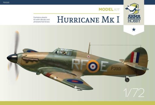 Arma Hobby 70020 Hawker Hurricane Mk.I Dywizjon 303 1/72
