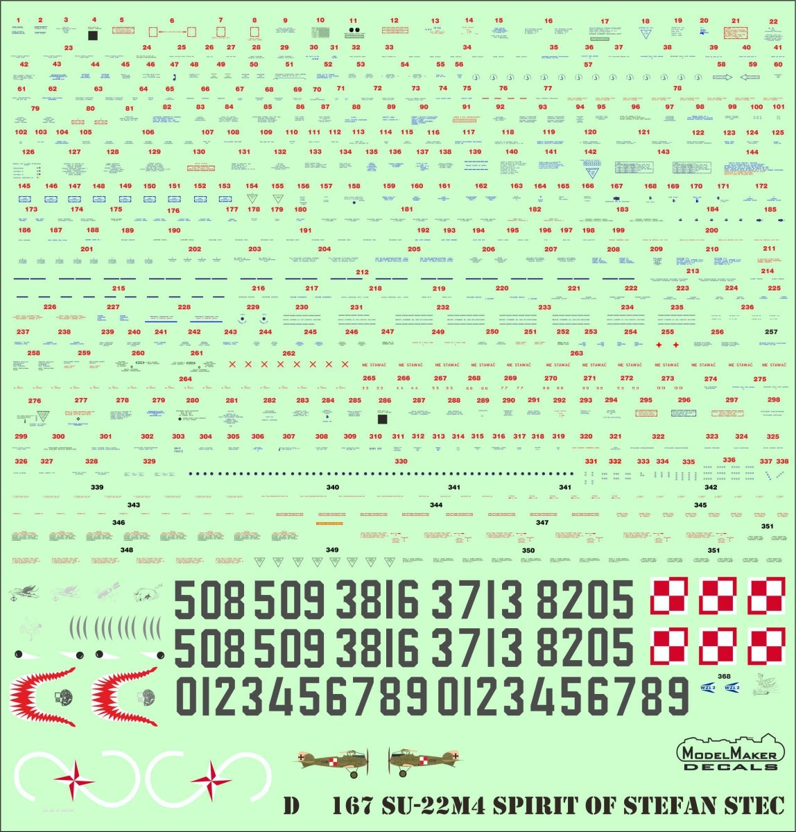ModelMaker Decals D48167 Su-22M4 Spirit of Stefan Stec 1/48 – image 2