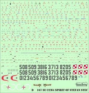 ModelMaker Decals D48167 Su-22M4 Spirit of Stefan Stec 1/48 – image 2