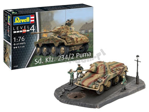Revell 63288 Sd.Kfz. 234/2 Puma - model set 1/76 – zdjęcie 2