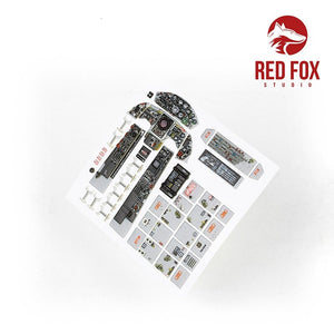 Red Fox Studio QS-32128 F-104S ASA M Starfighter (for Italeri kit) 1/32 – zdjęcie 4