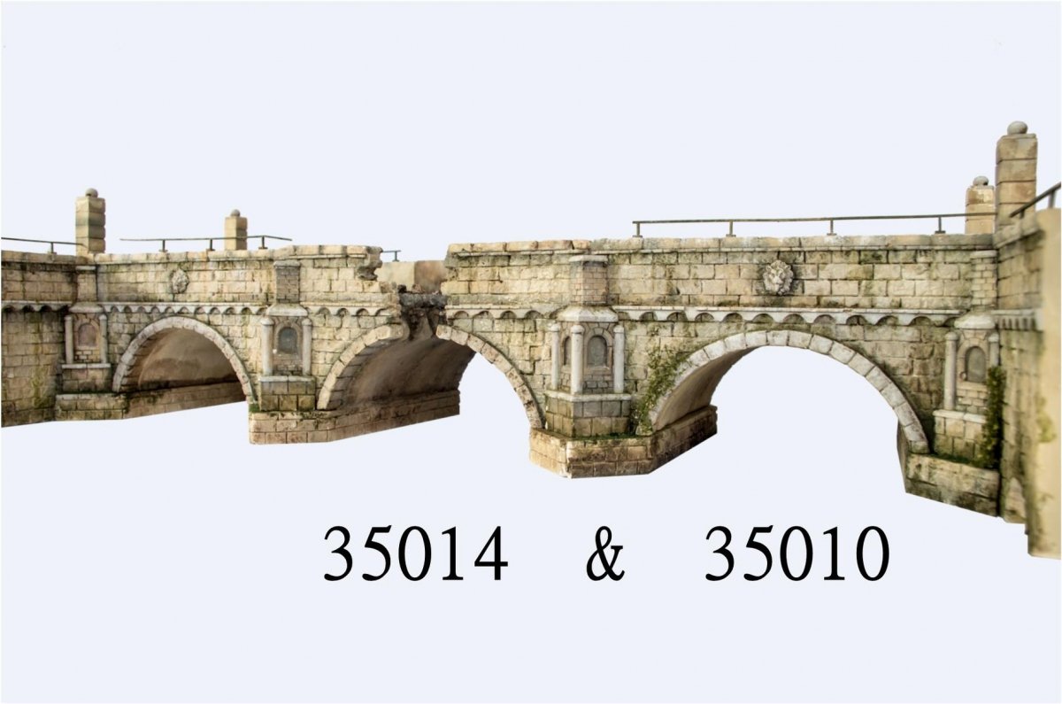 RT-Diorama 35010 Large Stone arch bridge 1/35 – immagine 7