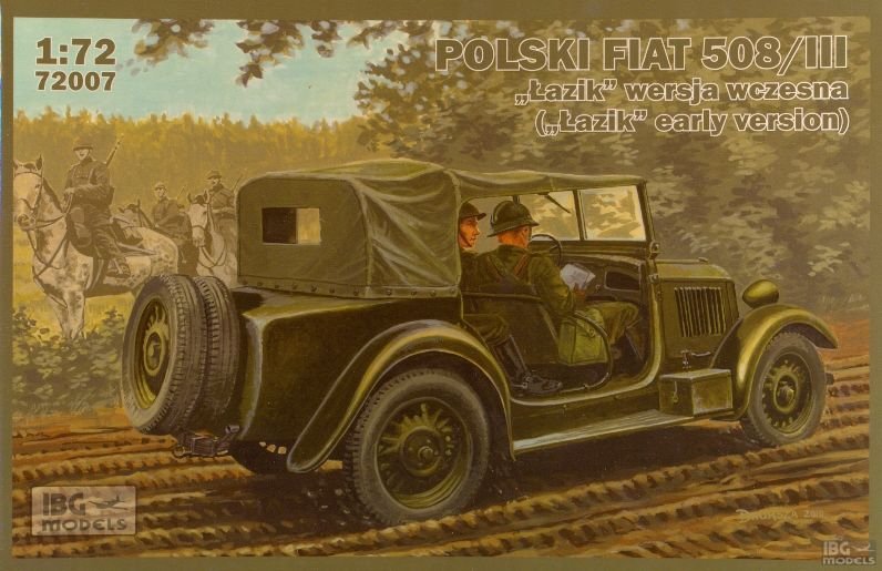 IBG 72007 Polish Fiat 508/III "Łazik" Early Version 1/72
