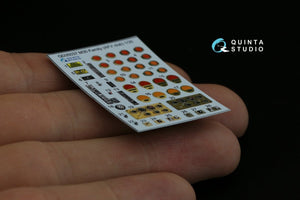 Quinta Studio QD35037 M35 Family 3D-Printed &amp;amp; colored Interior on decal paper (AFV club) 1/35 – image 8