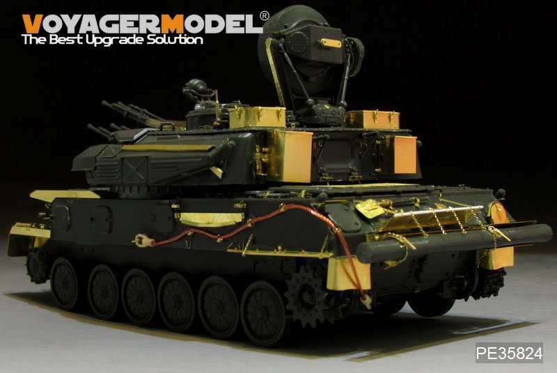 Voyager Model PE35824 Modern Russian ZSU-23-4 SHILKA Basic (For MENG TS-023) 1/35 – image 2
