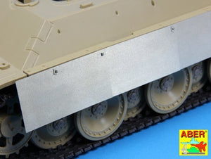 Aber 25011 Side skirts for Panther G/Jagdpanther 1/25 – image 4