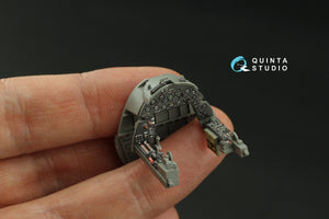 Quinta Studio QD48367 F4U-1A 3D-Printed &amp;amp; colored Interior on decal paper (Magic Factory) 1/48 – image 7