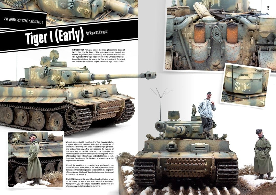 AK Interactive 516 WWII GERMAN MOST ICONIC SS VEHICLES. VOLUME 2 – zdjęcie 8