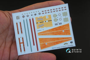 Quinta Studio QD32050 Fokker Dr.1 3D-Printed &amp;amp; coloured Interior on decal paper (for Meng kit) 1/32 – zdjęcie 2