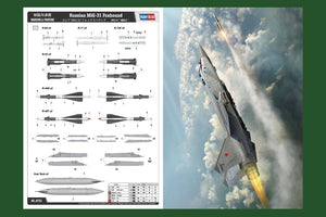 Hobby Boss 81753 Russian MiG-31 Foxhound 1/48 – zdjęcie 4