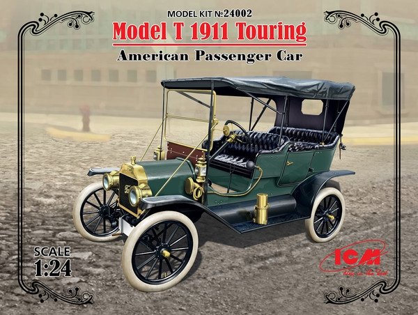 ICM 24002 Model T 1911 Touring, American Passenger Car 1/24