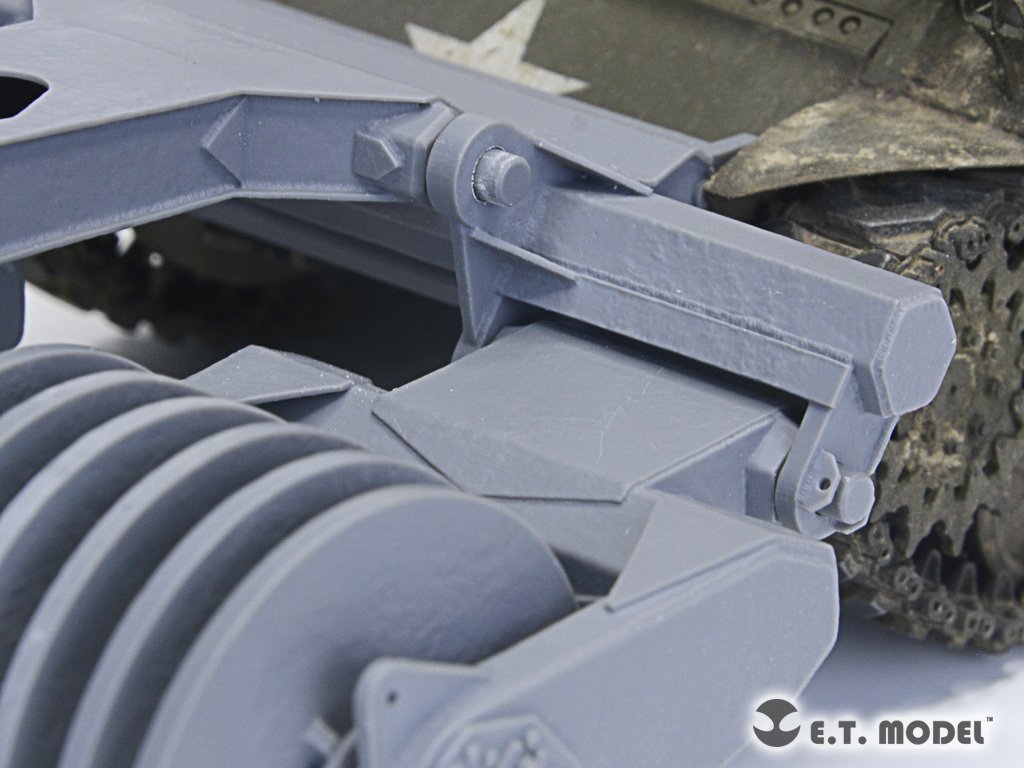 E.T. Model P35-041 WWII US ARMY T1E1 &amp;quot;Earthworm&amp;quot; Mine Exploder (for Late M32B1 Hull) ( 3D Printed ) 1/35 – zdjęcie 7