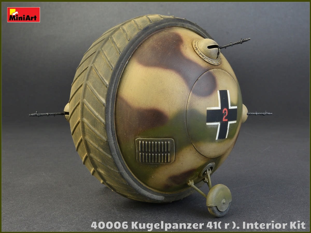 MiniArt 40006 Kugelpanzer 41( r ). INTERIOR KIT 1/35 – zdjęcie 2
