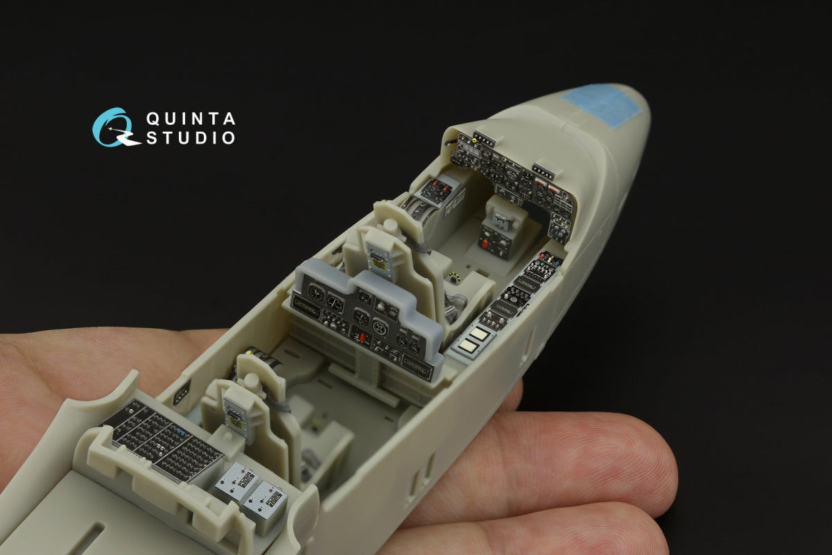 Quinta Studio QD32078 OV-10A (USN version) 3D-Printed &amp;amp; coloured Interior on decal paper (KittyHawk) 1/32 – zdjęcie 11
