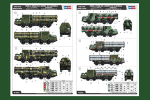 Hobby Boss 82929 48N6E of 5P85S TEL S-300PMU SA-10 GRUMBLE 1/72 – zdjęcie 4