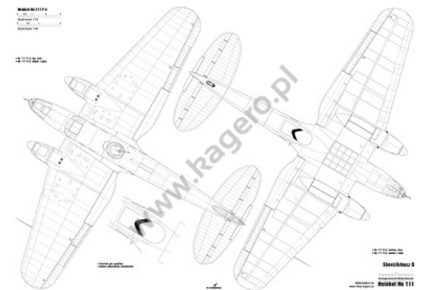 Kagero 7056 Heinkel He 111 EN/PL – zdjęcie 4