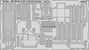 Eduard 36263 ATF Dingo 2 GE A PatSi interior REVELL 1/35 – zdjęcie 2