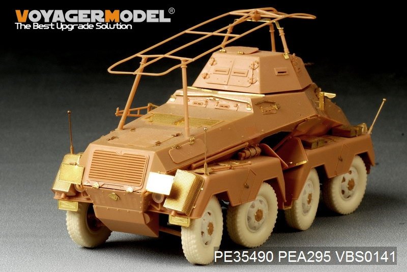 Voyager Model PE35490 WWII German Sd.Kfz.232 8 ROD early version for AFV 35232 1/35 – zdjęcie 9