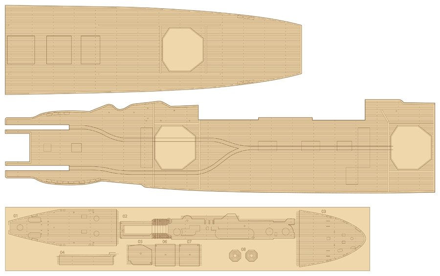MK1 Design MD-35028 DKM Graf Zeppelin DX 1/350 – zdjęcie 12