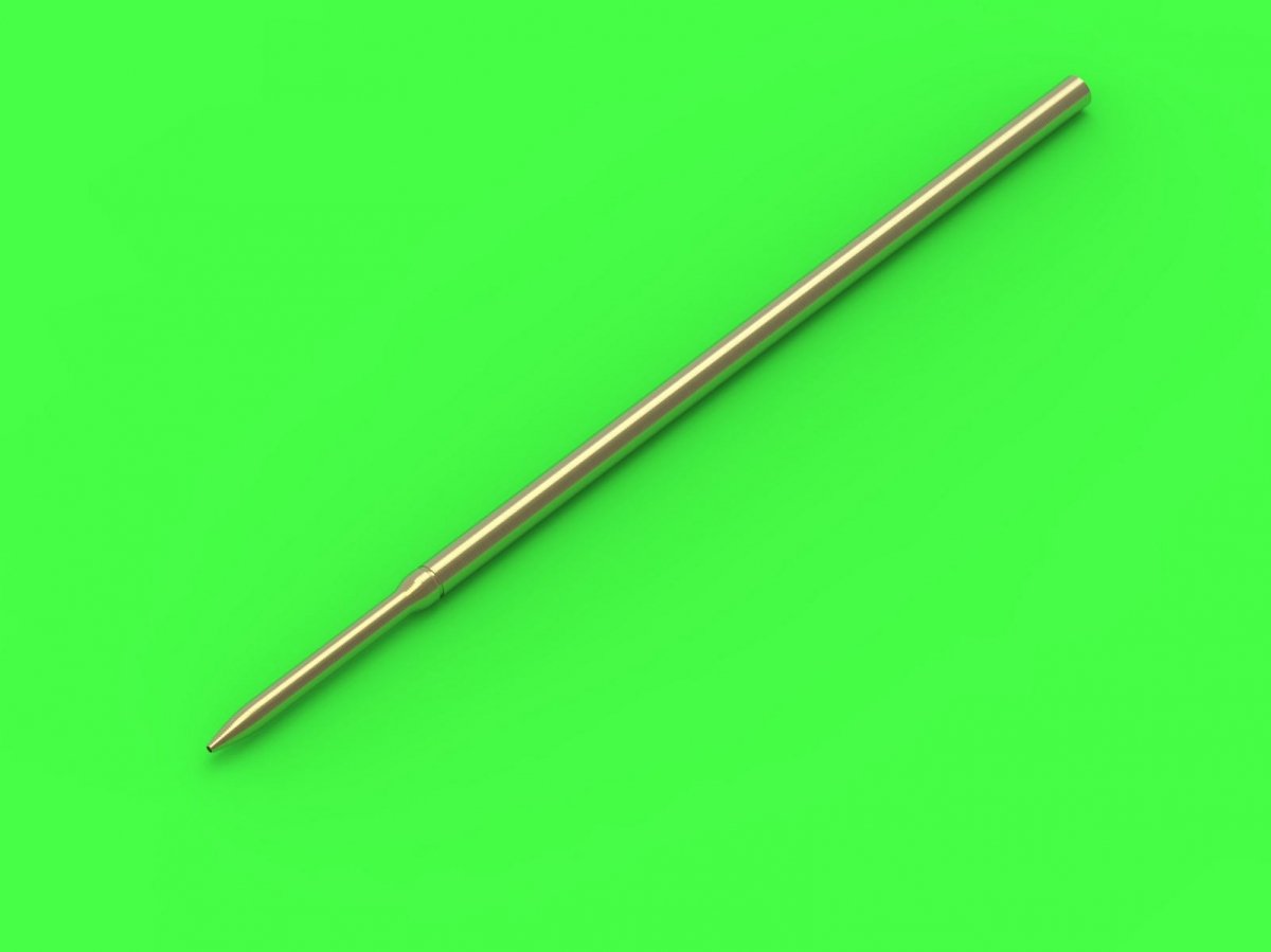 Master AM-72-148 American WWII Pitot Tube - &amp;quot;Streamline&amp;quot; Type (1 pc.) - Used mainly on early US Navy aircraft - F-2A Buffalo, F4F-3 Wildcat and others 1/72
