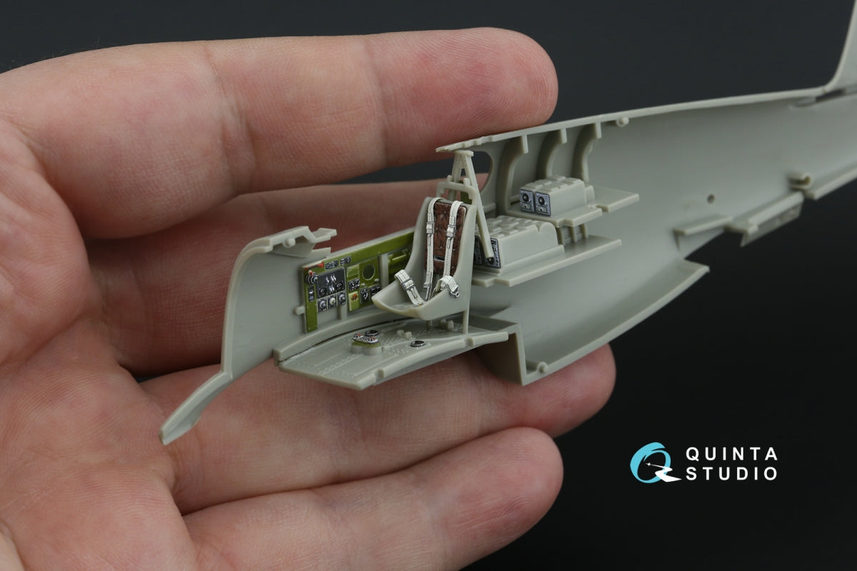 Quinta Studio QD48473 P-51A 3D-Printed colored Interior on decal paper (Accurate Miniatures/Academy) 1/48 – image 9