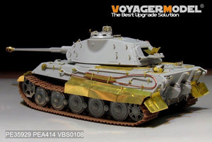 Voyager Model PE35929 WWII German King Tiger (Porsche Turret) For HOBBYBOSS 84530 1/35 – zdjęcie 3