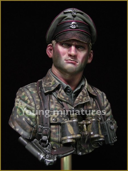 Young Miniatures YM1831 German Waffen SS Officer 1944 1/10 – zdjęcie 7